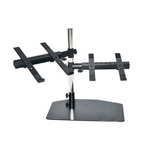 Pyle Adjustable Dual Laptop Stand for Home & Work