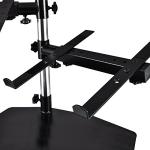 Pyle Adjustable Dual Laptop Stand for Home & Work