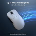 KYSONA Wireless Gaming Mouse - 24000 DPI, Ergonomic