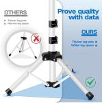Adjustable Projector Stand with Phone Holder (White)