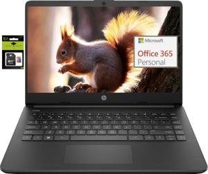 HP 14 Portable Laptop for Students and Business
