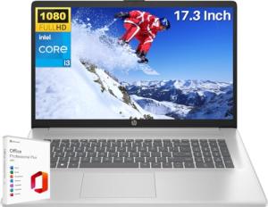HP 2024 17" Business Laptop with Office License