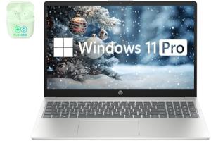 HP 15.6" FHD Laptop with 32GB RAM & Office