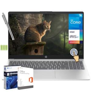 HP 15.6" Touchscreen Business Laptop with Office