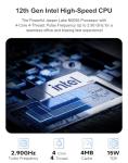15.6" Blueing Laptop with Intel Quad-Core, 16GB RAM