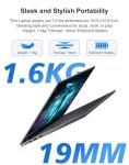15.6" Blueing Laptop with Intel Quad-Core, 16GB RAM