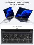 15.6" KAIGERR Intel Laptop - 16GB RAM, 512GB SSD