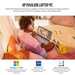 HP Pavilion 15" Touchscreen Laptop with Office