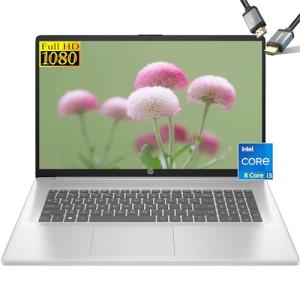 HP 17-Inch Laptop with Intel i3, 32GB RAM