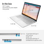 HP 17" Laptop with Ryzen 5, 32GB RAM