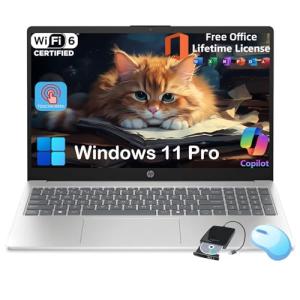 HP 15.6" Touchscreen Laptop with MS Office