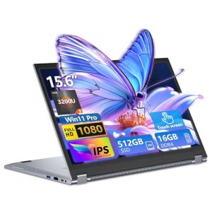 15.6" 2-in-1 Touchscreen Laptop with 16GB RAM