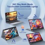 15.6" 2-in-1 Touchscreen Laptop with 16GB RAM