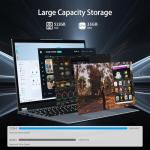 15.6" 2-in-1 Touchscreen Laptop with Ryzen R3