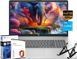 HP 17" Everyday Laptop with Office & 32GB RAM
