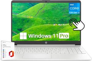 HP 2024 Touchscreen Laptop for Students and Business