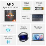 EYY 2-in-1 Touchscreen Laptop with 16GB RAM