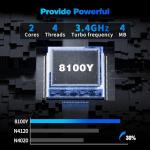 10.1" 2-in-1 Laptop with 12GB RAM & Touch Display