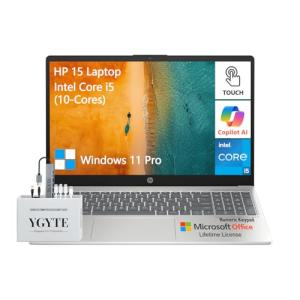 HP 15.6" Touchscreen Laptop with Intel i5 and 64GB RAM