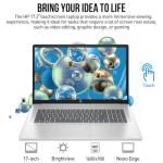 HP 17" Touchscreen Laptop for Home and Work