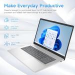HP 17" Touchscreen Laptop for Home and Work