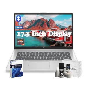 HP 17.3" Laptop with Ryzen 5, 32GB RAM