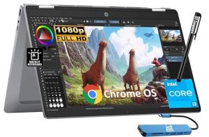 HP Chromebook Plus x360 14" Touchscreen Laptop