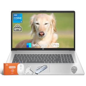 HP 17" Laptop with Backlit Keyboard and 64GB RAM