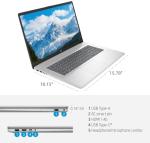 HP 17" Laptop with Backlit Keyboard and 64GB RAM