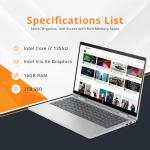 HP Envy x360 14" Touchscreen Laptop with 2TB SSD