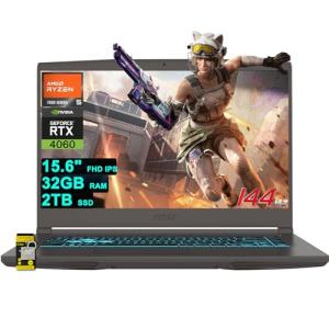 MSI Thin A15 Gaming Laptop - 15.6" FHD, RTX 4060