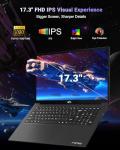 NIMO 17.3" Light Gaming Laptop with Ryzen 7