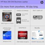 HP 2025 Business Laptop with Office 365 and 64GB RAM