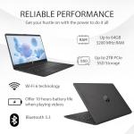 HP 2025 Business Laptop with Office 365 and 32GB RAM