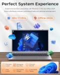 BLUEING 15.6" AMD Laptop with 1080P Display