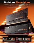 KAIGERR 2025 AMD Ryzen 7 16-inch Laptop