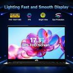 NIMO 17.3" FHD Gaming Laptop with Ryzen 7