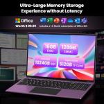 Jumper 16" Laptop with 16GB RAM and 1TB SSD