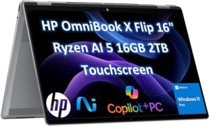 HP OmniBook X Flip 16" Touchscreen 2-in-1 Laptop