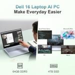 Dell Inspiron 16 Touchscreen Business Laptop Bundle