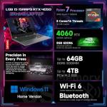 Lenovo LOQ 15 Gaming Laptop with RTX 4060