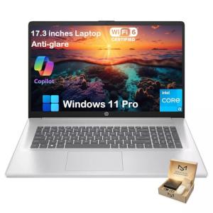 HP 17.3" Laptop with Intel i3 and 32GB RAM