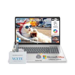 HP 17.3" Touchscreen Laptop with Ryzen 5 and 32GB RAM