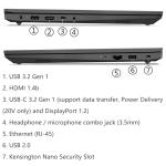 Lenovo 15.6" Laptop with Intel i7 and 1TB SSD