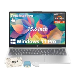 HP 15.6" FHD Touchscreen Laptop - Ryzen 7, 32GB RAM