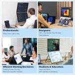 InnoView 23.8" Dual 4K UHD Adjustable Monitor