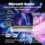 HP 15.6" Touchscreen Laptop for Business & School