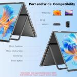 InnoView 23.8" Dual 4K UHD Adjustable Monitor