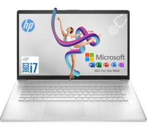 HP 17.3" Touchscreen Laptop with Microsoft 365