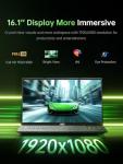 2025 16.1" AMD Ryzen 7 Laptop with 16GB RAM